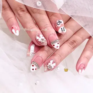 ネイル 🎀 Mayu 🎀痛ネイルのネイルデザイン