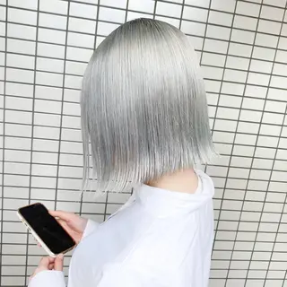 ミディアム カラー ROIS表参道所属・ケアブリーチ/ ブリーチ/Kazuoのヘアスタイル