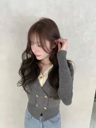 ロング トレンドスタイル/ ワンホン/YURIのヘアスタイル