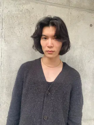 ショート メンズ les baladins du miroir所属・🍃YURI 🍃のヘアスタイル