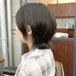 ショート カラー ✂︎ウルフ・ショート ✂︎MIKUNIのヘアスタイル