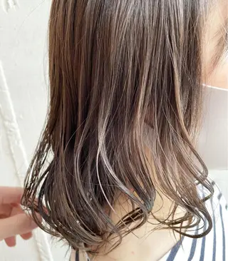 ミディアム カラー 小村 敏司のヘアスタイル