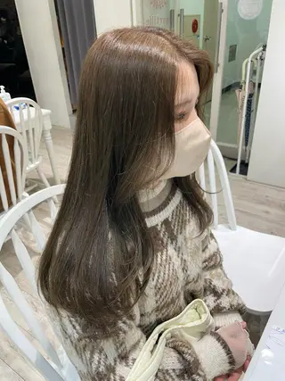 ロング カラー HARUKA韓国ヘア /Luana梅田のヘアスタイル