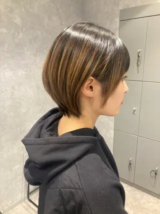 ショート HEDI所属・茨木 まひろのヘアスタイル