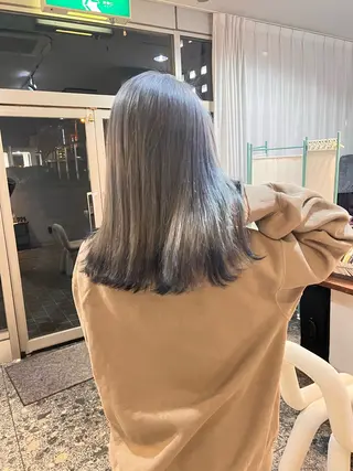 ミディアム カラー flocci🌙 フロクシのヘアスタイル