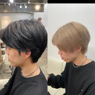 カラー ✂渋谷メンズ特化 まさとのヘアスタイル