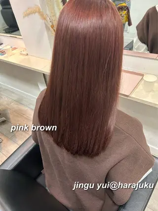 セミロング カラー パーマ ヘアアレンジ メンズ ワット 原宿のヘアスタイル