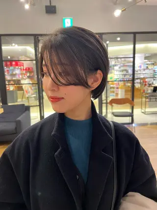 ショート GIEN NU茶屋町+所属・荒金 昴のヘアスタイル