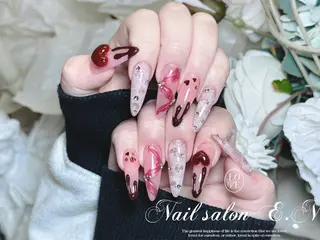 ネイル E.N🦋 長さ出し/持ち込みのネイルデザイン