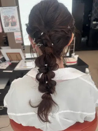 ヘアアレンジ 坂上 晴日のヘアスタイル