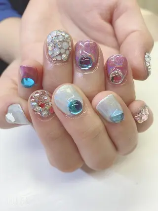 ショート JNA認定講師🌸 RIEのネイルデザイン