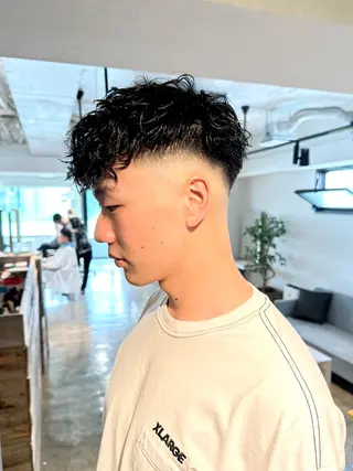 パーマ メンズ 骨格補正施術/メンズ 専門美容師/YUYAのヘアスタイル