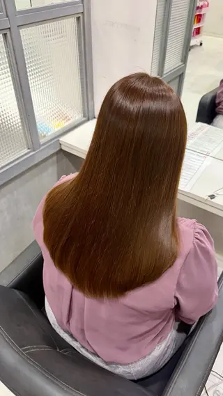 ミディアム カラー 🦋REISA🦋 エクステ×ハイトーンのヘアスタイル