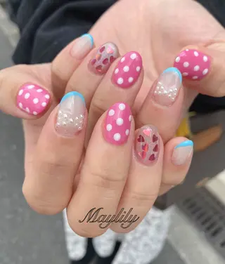 ネイル Nail care salon Maylily所属・Nail salon Maylilyのネイルデザイン