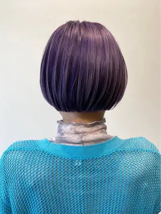 ショート カラー sizuk natsukiのヘアスタイル