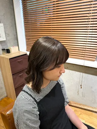 ミディアム 💜透明感カラー🌈 /森絵美莉⛄️❄️のヘアスタイル