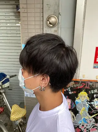 メンズ ゆぴ☾‪/推しカラー /ハイトーンのヘアスタイル