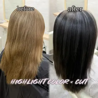 ロング カラー Keiji💎艶髪・ 透明感カラー💎のヘアスタイル