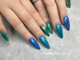 ネイル ネイル＆ホワイトニング   Yu-a所属・yu-a  スカルプ ネイルakiのネイルデザイン