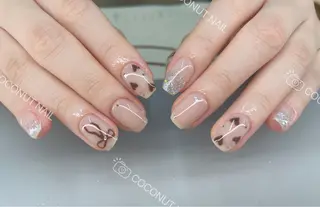 ネイル 神田 ココナッツのネイルデザイン