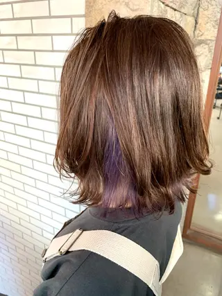 ショート カラー オージュアソムリエ DAIKI⭐️のヘアスタイル