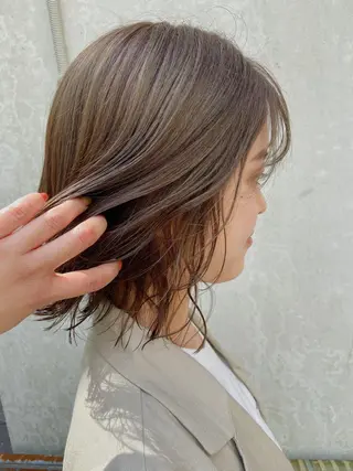 ミディアム 【カラーリスト】 Likka.のヘアスタイル