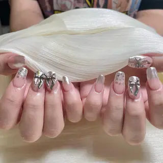 ネイル By moonネイル 🌷ワンホン/韓国風のネイルデザイン