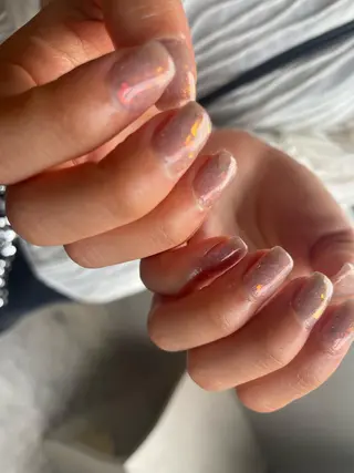 ミディアム ネイル SALON VILLAGE AOYAMA 2nd.所属・NAKAMURA HARUKAのネイルデザイン