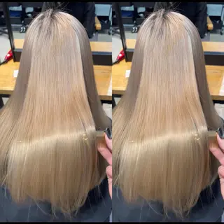 ロング 新宿No.1艶髪矯正 美艶カラー/FUKAのヘアスタイル