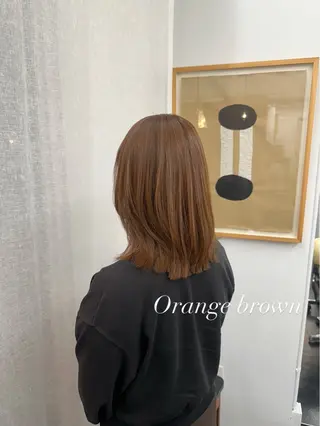 ミディアム カラー ヤマザキ アヤメ 【シベルバレー横浜】のヘアスタイル