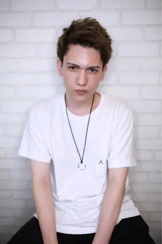 ショート カラー パーマ ヘアアレンジ メンズ キッズ ネイル マツエク・マツパ premier modelsのヘアスタイル