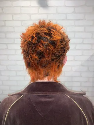 カラー メンズ 阿部 うららのマツエク・マツパデザイン