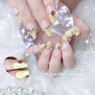 ネイル HAPPINAS れん┊痛ネイル&3Dのネイルデザイン