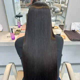 ロング 佐々木 玲のヘアスタイル