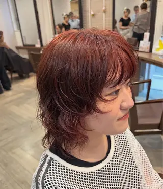 ミディアム enn 髪質改善🩷 曽根依咲のヘアスタイル