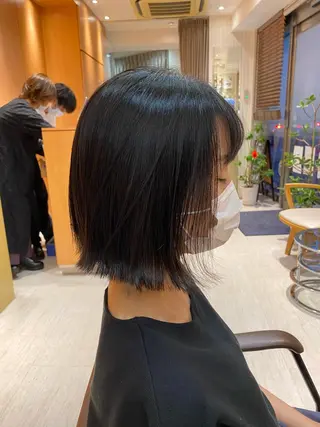 ミディアム 🟢NEGi🟣 🫧髪質改善のヘアスタイル