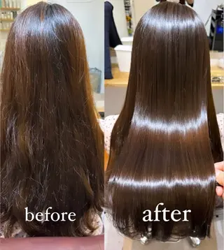 ロング 【20代ダメージ毛に 髪質改善】のヘアスタイル