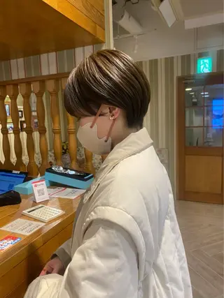 ショート LUVISM 神田こころのヘアスタイル