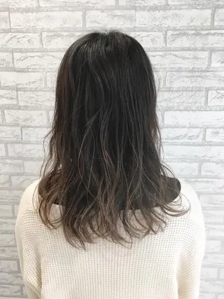 セミロング NYNY四條畷店 森　亮人のヘアスタイル