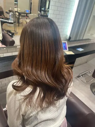 セミロング ヘアアレンジ 👑艶髪/カラー/ アレンジ/特化👑のヘアスタイル