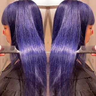 カラー 🥇KEN /レイヤー/艶カラーのヘアスタイル