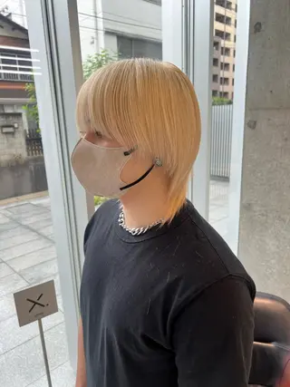 カラー メンズ 吉沢遣人/レイヤー 艶カラー/パーマのヘアスタイル