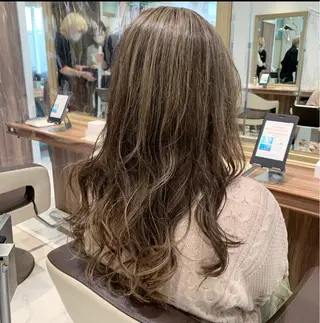 ロング 大澤 碧のヘアスタイル