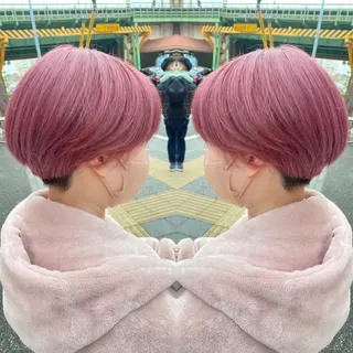 ショート 髪質改善カラー/店長 宮内秀峰のヘアスタイル