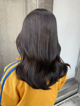 ロング カラー ヘアアレンジ salowin新宿East3階所属・艶美髪/髪質改善 /縮毛矯正/木元渓太のヘアスタイル