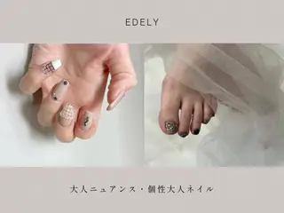 ネイル Nail&Eyelash Edely所属・ネイル・アイラッシュ EDELYのマツエク・マツパデザイン