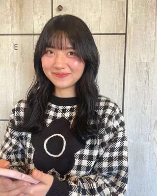 ロング カラー ベージュ/透明感/ 桃子🎀のヘアスタイル