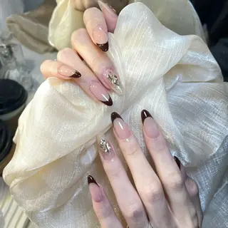 ネイル By moonネイル 🌷ワンホン/韓国風のネイルデザイン