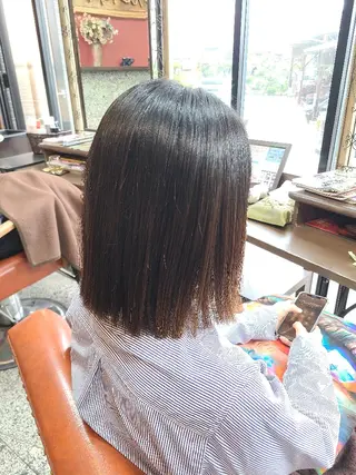 ミディアム 桐島 令奈のヘアスタイル