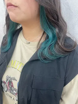 ロング カラー 【店長】インナー指名 No.1戸塚優思のヘアスタイル